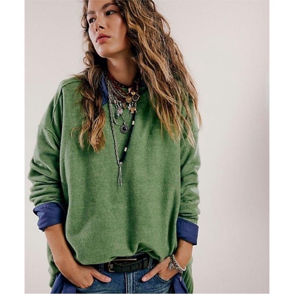 NWT Free People Phoebe High-Low Tunic Sweater Size Small - Picture 4 of 12